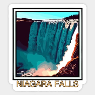 Niagara falls canada Sticker